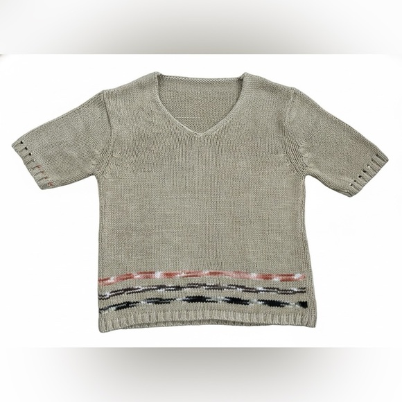 3/$15 Stylish Beige Knit Women's Blouse - Picture 1 of 1